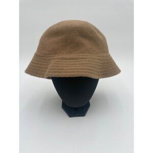 Vintage Tan Wool Bucket Hat